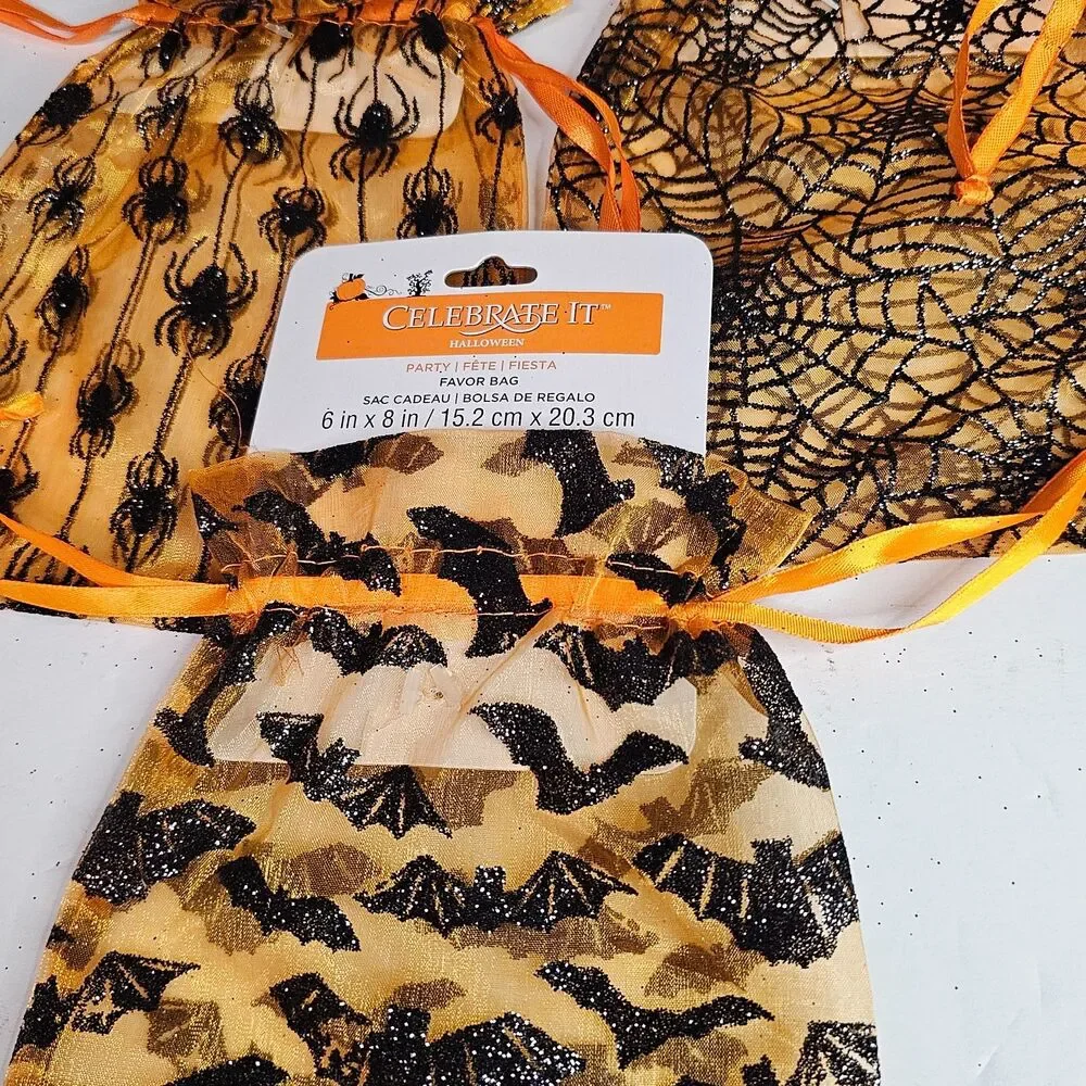 New Halloween Organza & Glitter 6